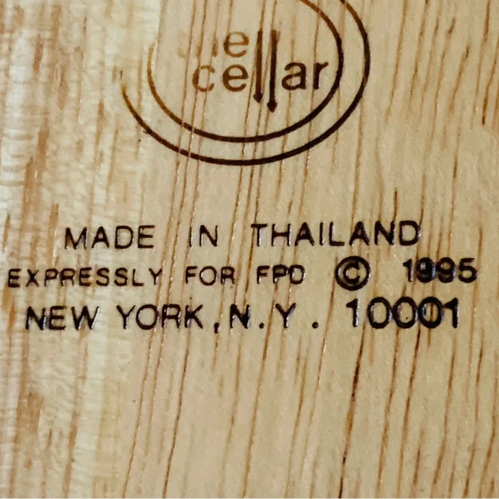 The Cellar Wooden Tray
